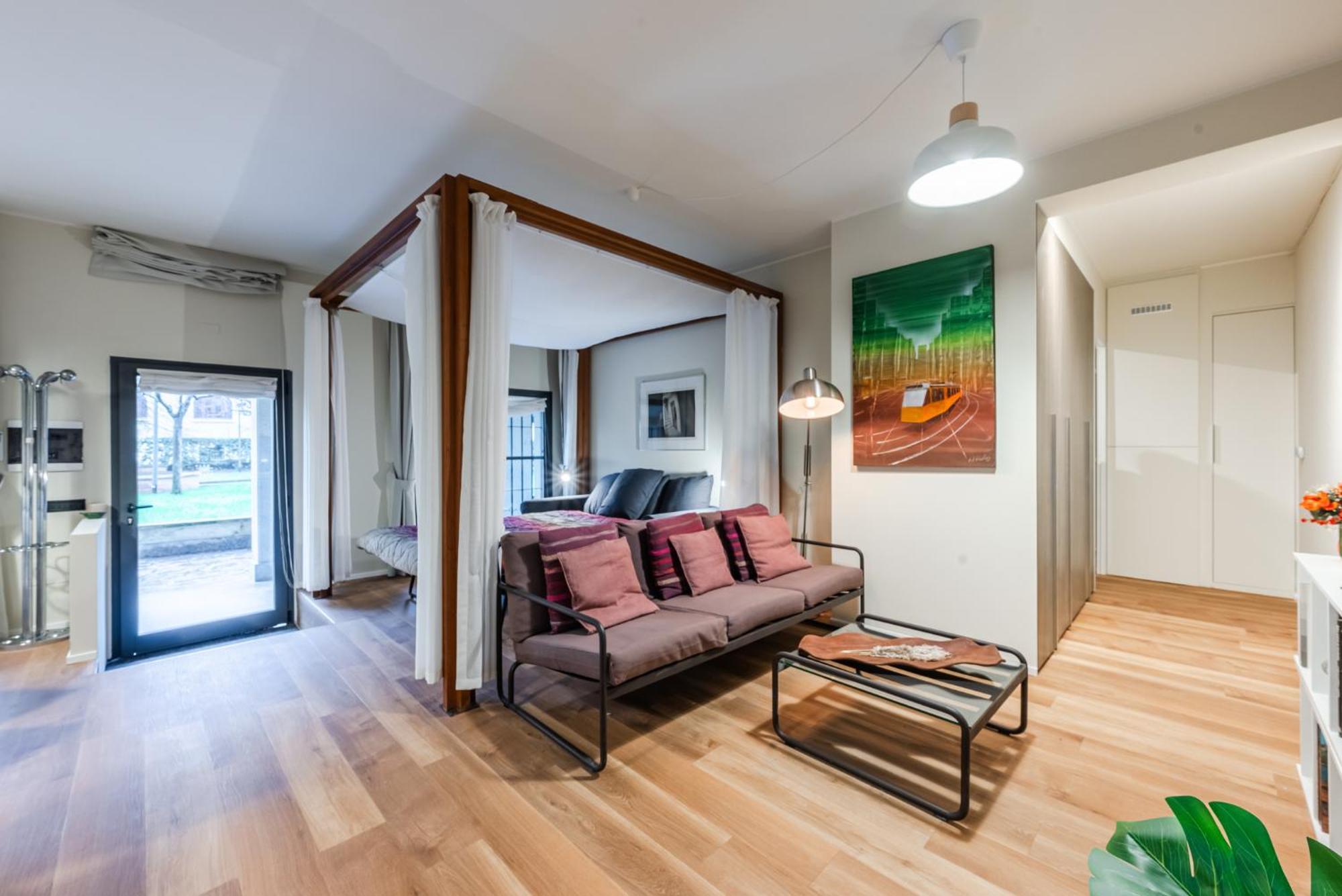 The Baldachin - Navigli Area Appartement Milaan